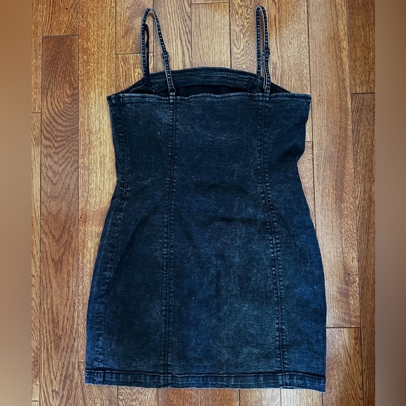 Garage Mini Denim Dress - Picture 2 of 5